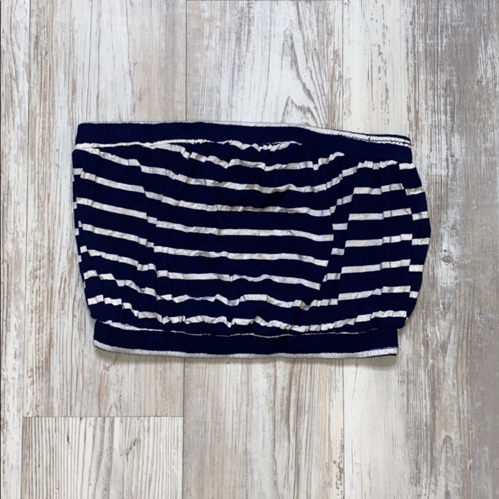 💜Striped Crop top